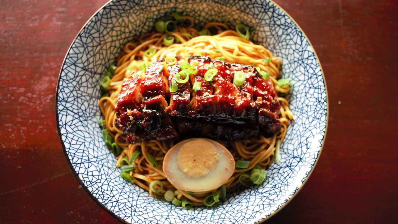 N7, “Sibu”Kampua Mee With Chili Soy Sauce / 诗巫乾盤麵
