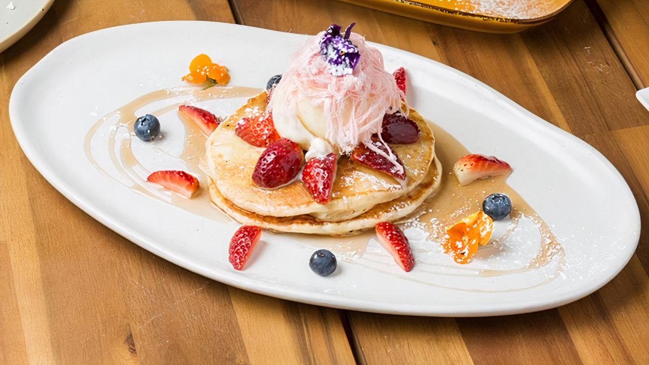 Berries Bliss Pancakes