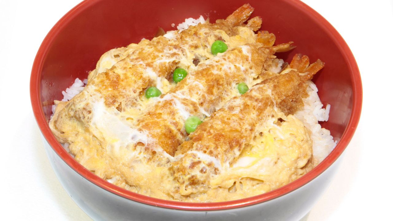 Ebi Katsudon (Prawn)