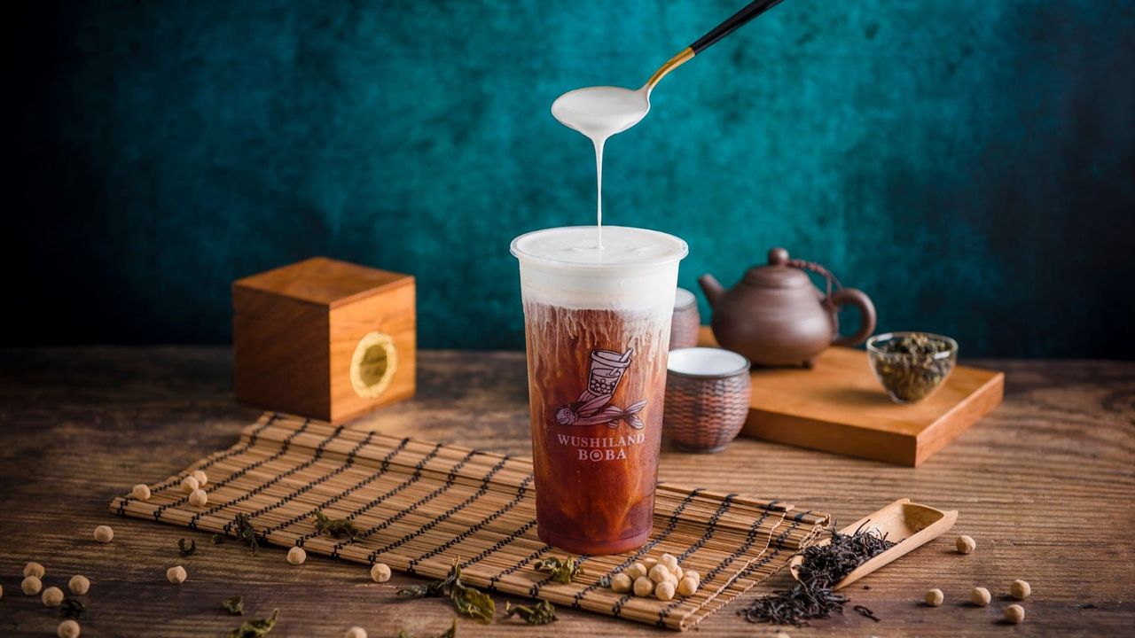 Black Tea Macchiato