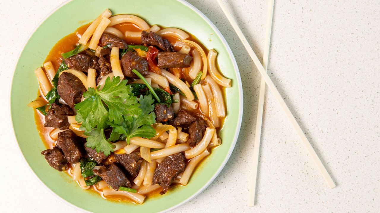 92. Stir-Fried Diced Scotch-Fillet