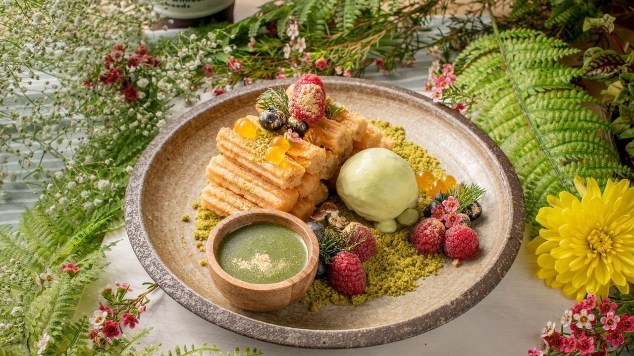 Matcha Churros Parfait