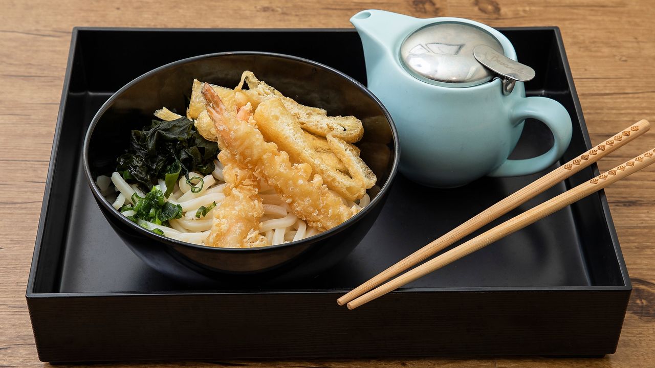 Tempura Prawn Udon Soup