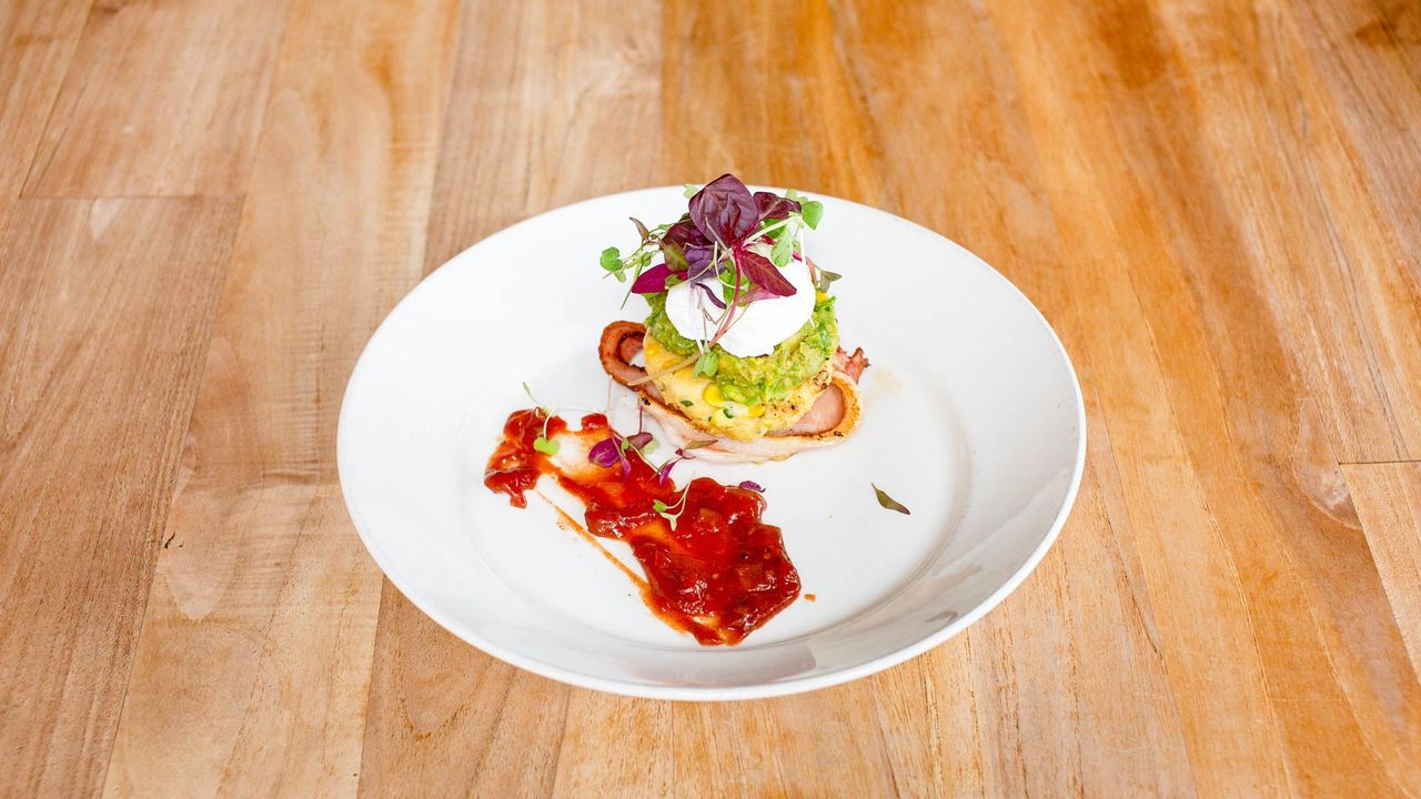 Corn and Zucchini Fritters Stack