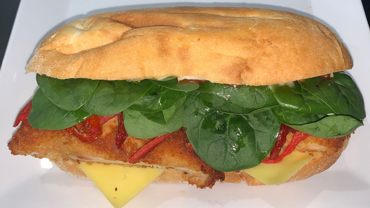 Chicken Schnitzel Roll 1