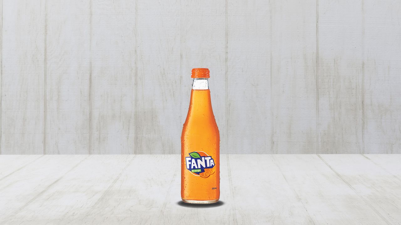 330ml Fanta Glass Bottle
