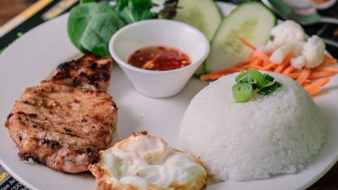 Grilled Pork Broken Rice