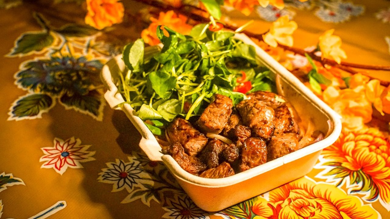 Wok-Toss Beef and Rice (GF)