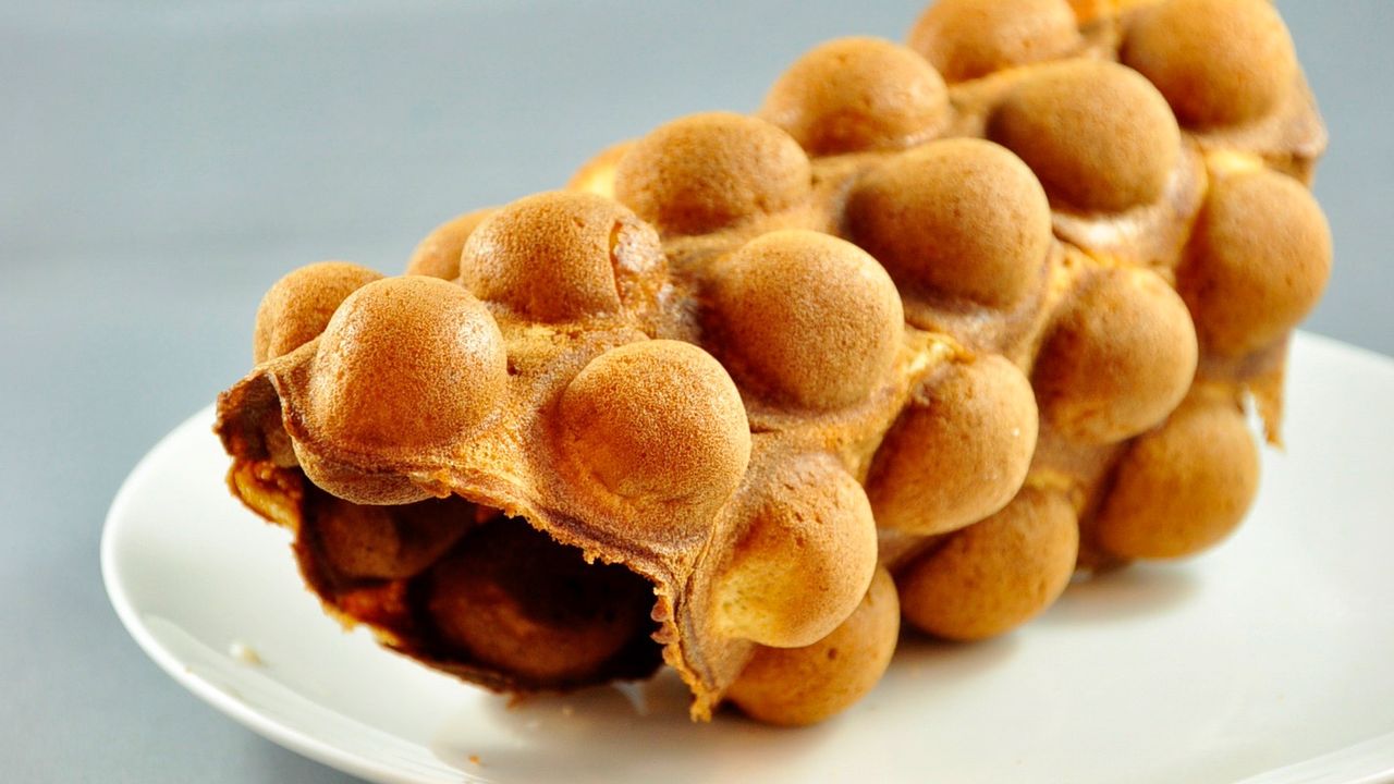 HK Bubble Egg Waffle