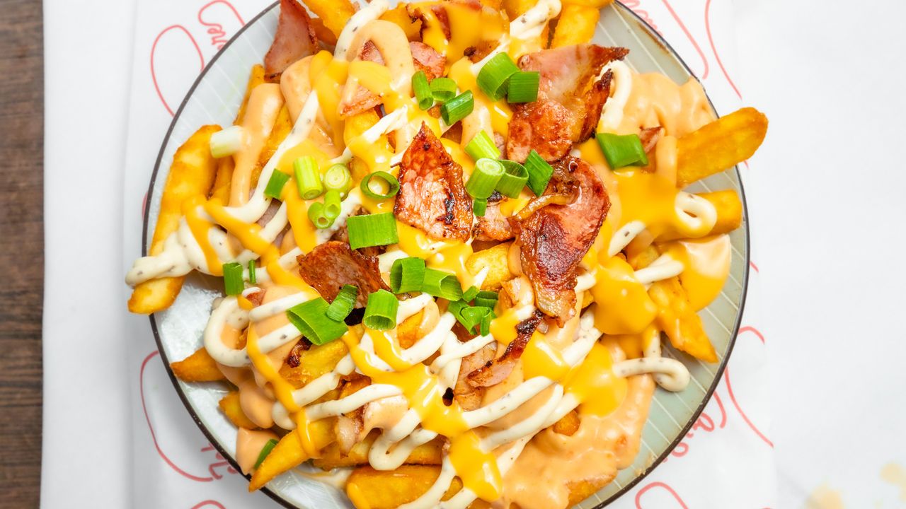 Loaded Fries with Bacon