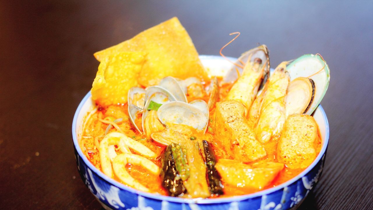 Seafood Curry Laksa