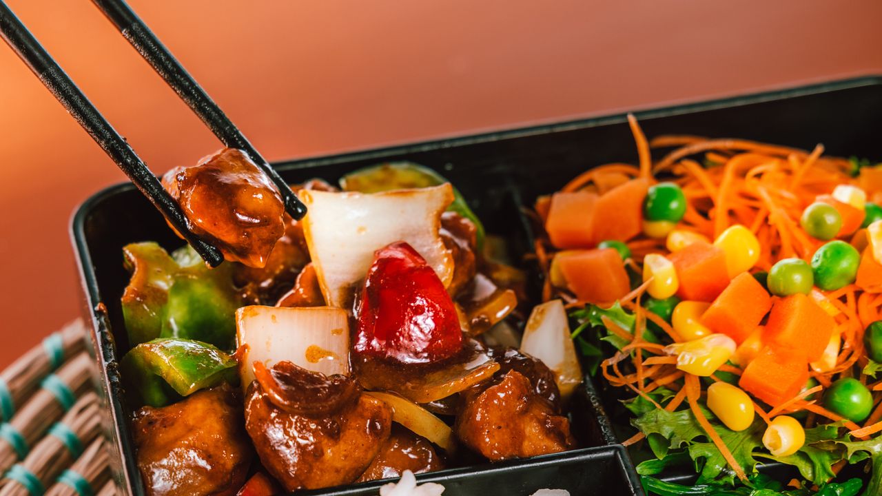 B10. Satay Chicken Bento