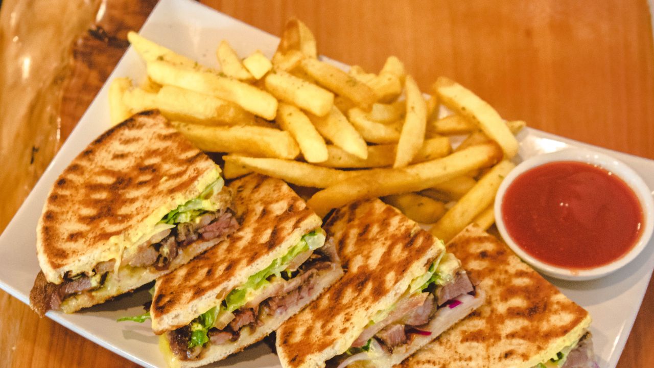 Lamb Club Sandwich