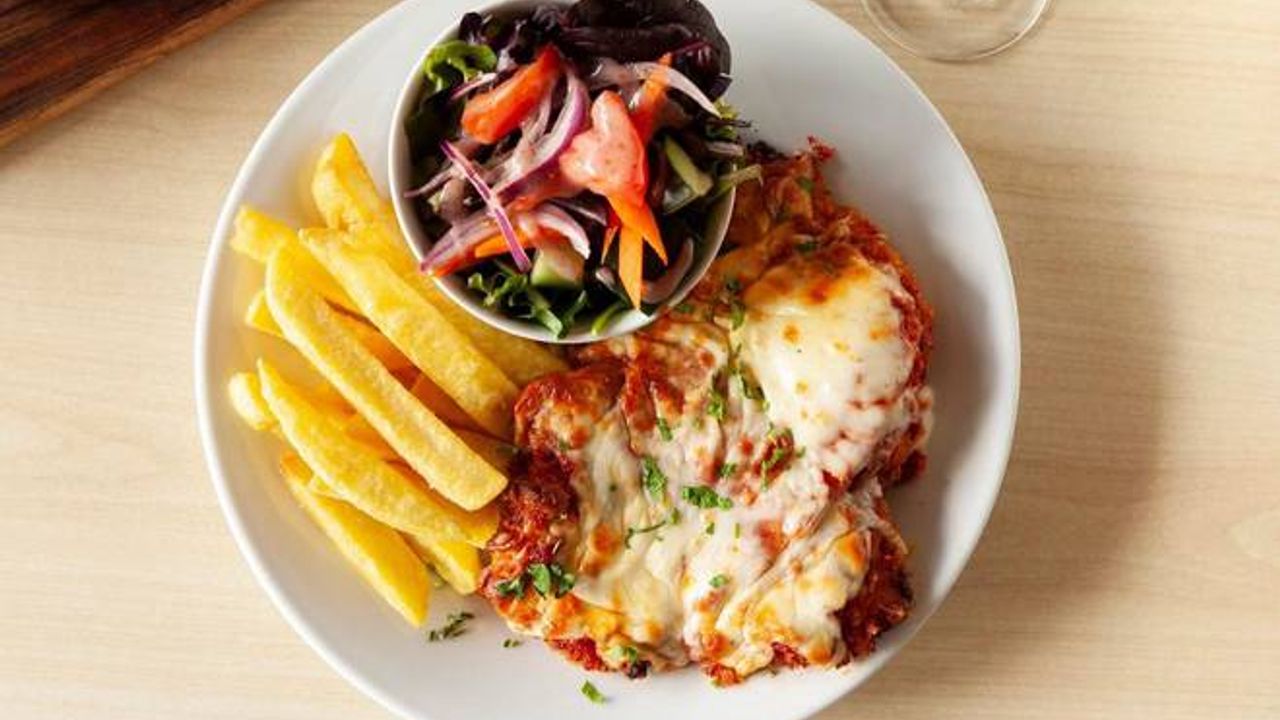 House Crumbed Chicken Parma
