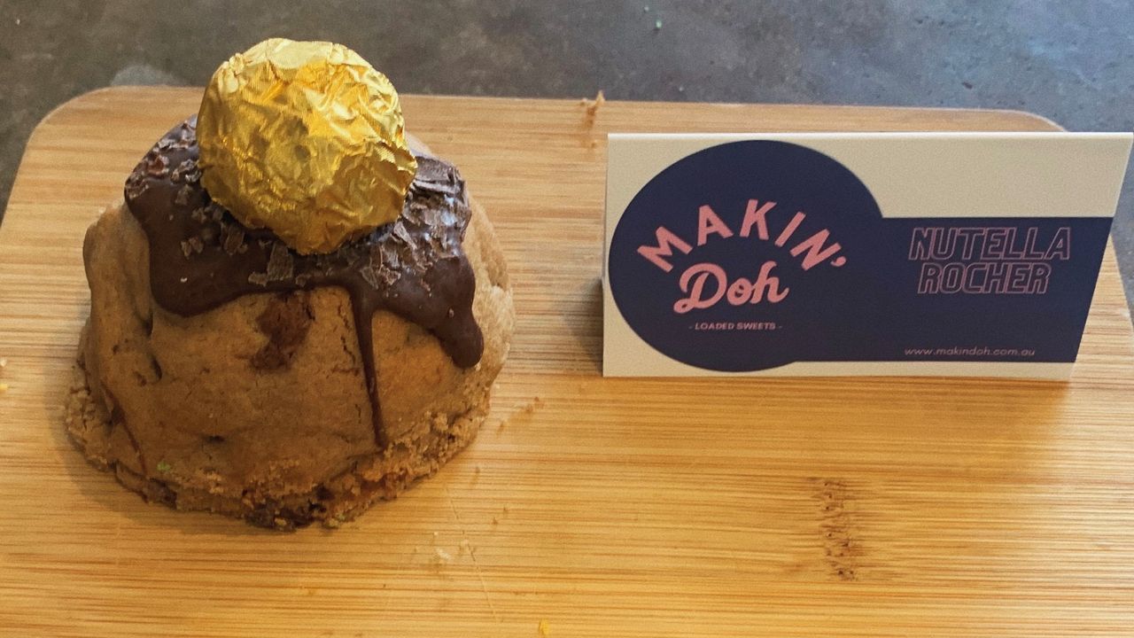 Makin'Doh cookie Nutella Rocher flavor