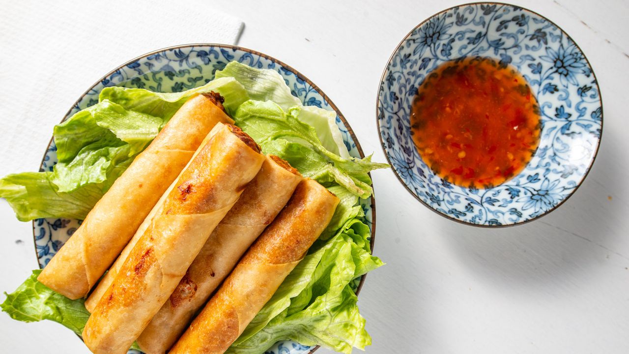 Vegetarian Spring Rolls (6pc)