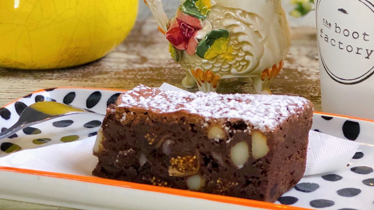 Fig & Macadamia Chocolate Brownie