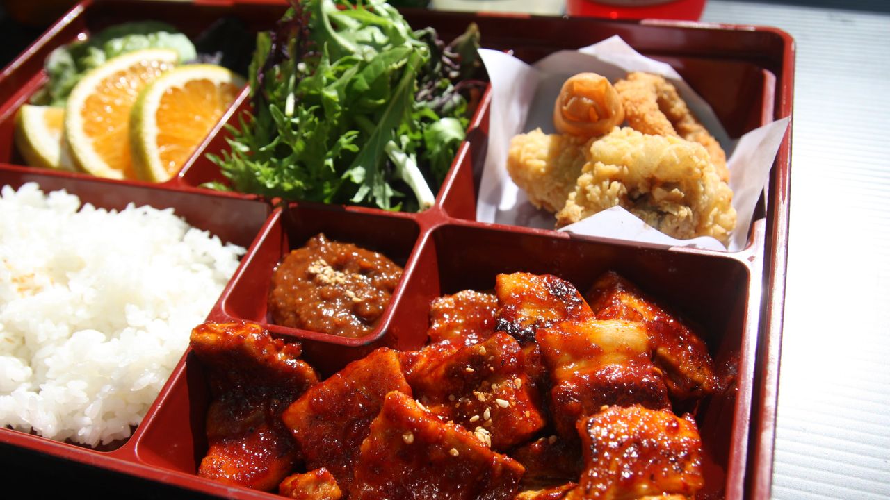 Grilled Chilli Marinated Pork Belly