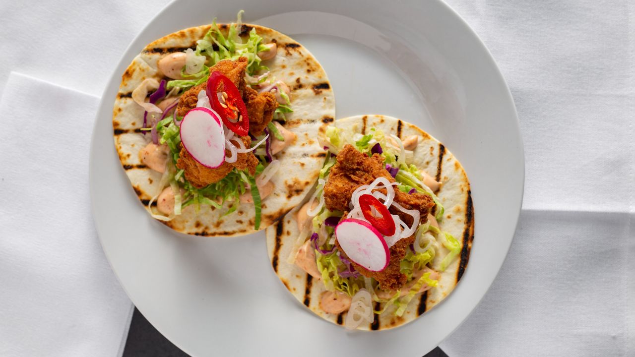 Popcorn Chicken Taco