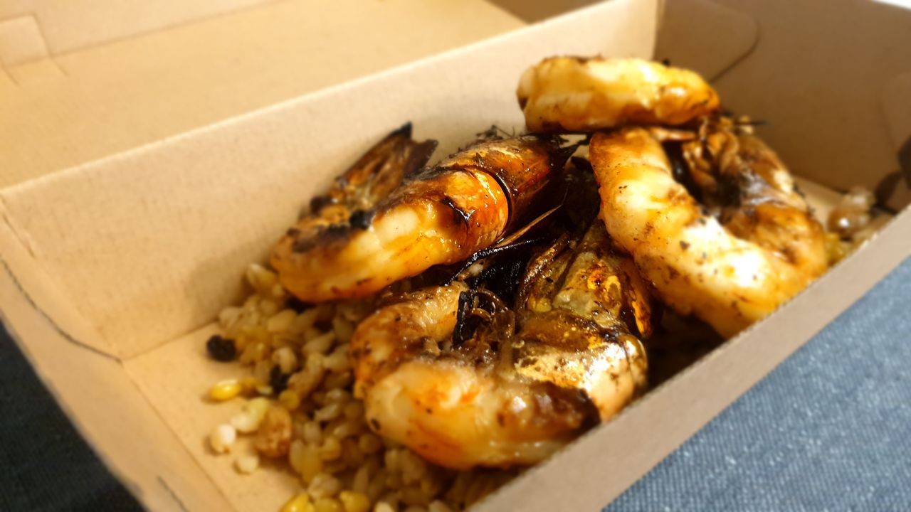Grilled King Prawns