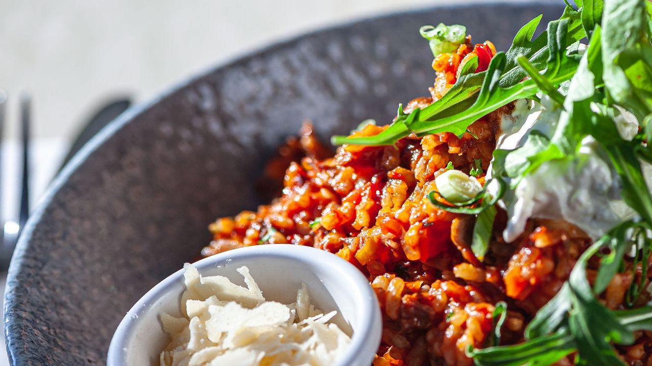Lunch Slowly Braised Lamb Ragu Risotto