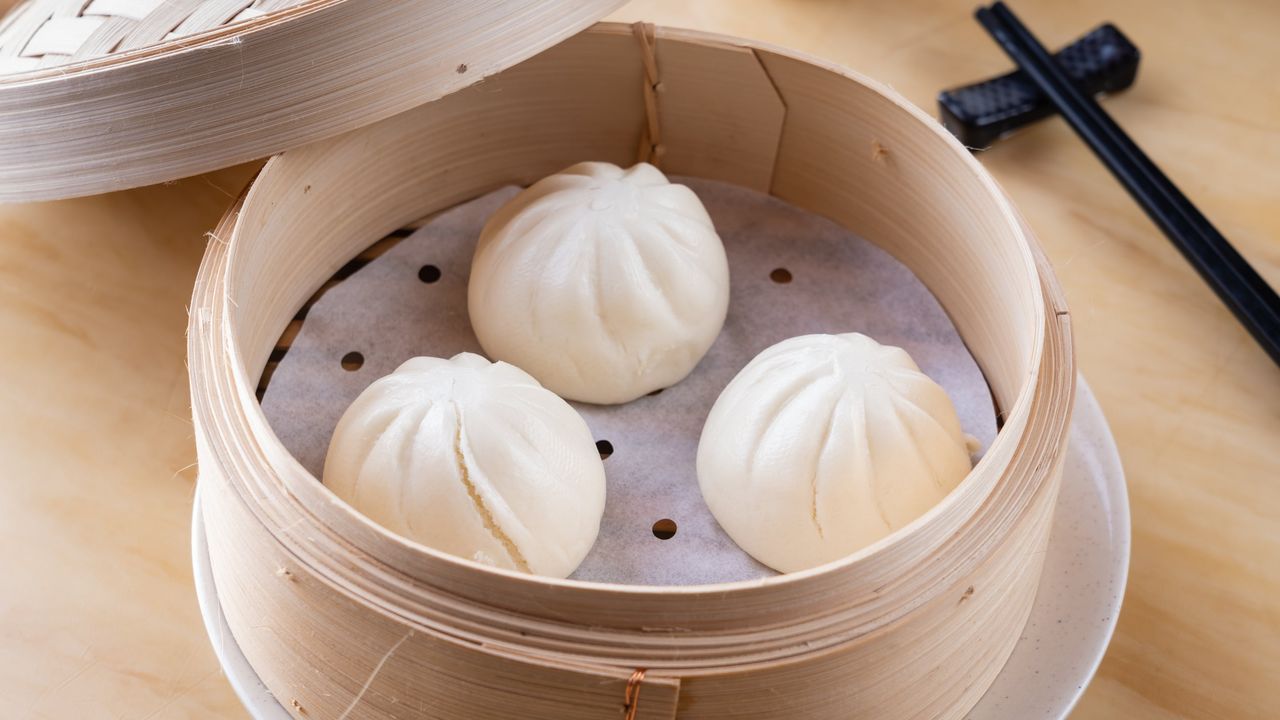 Steamed Vegetarian Buns