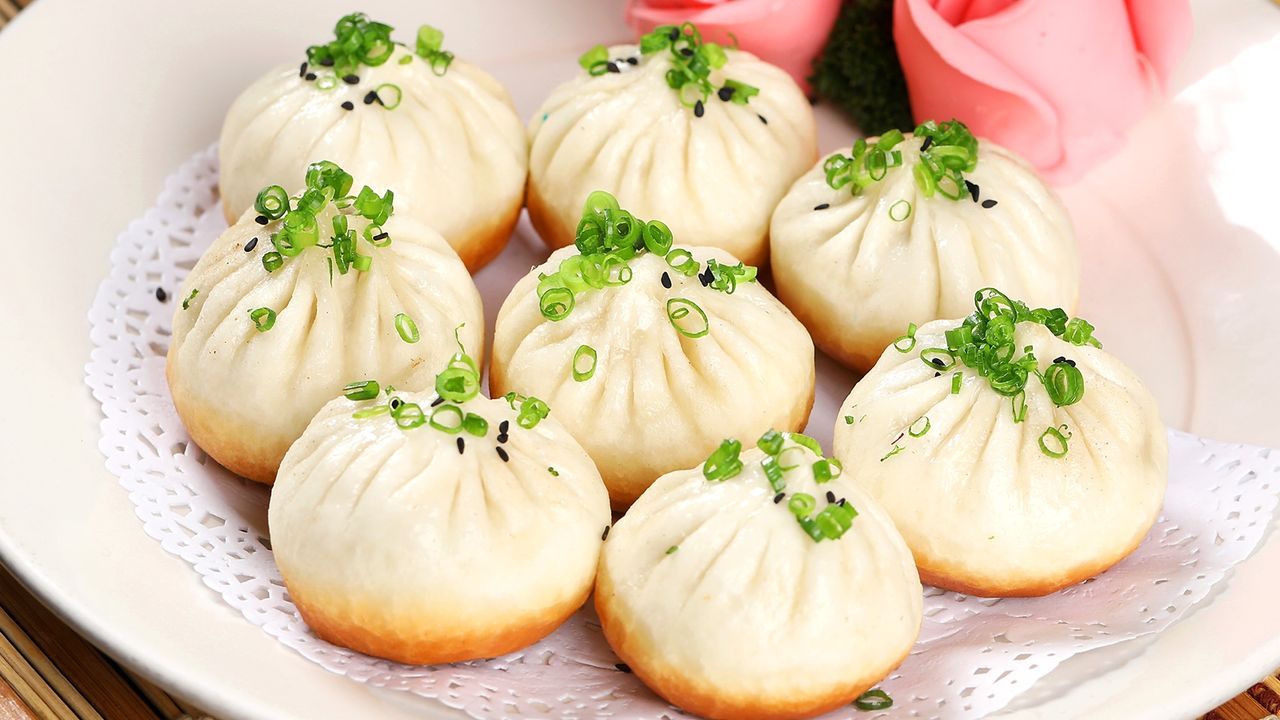 Pan Fried Pork Bun