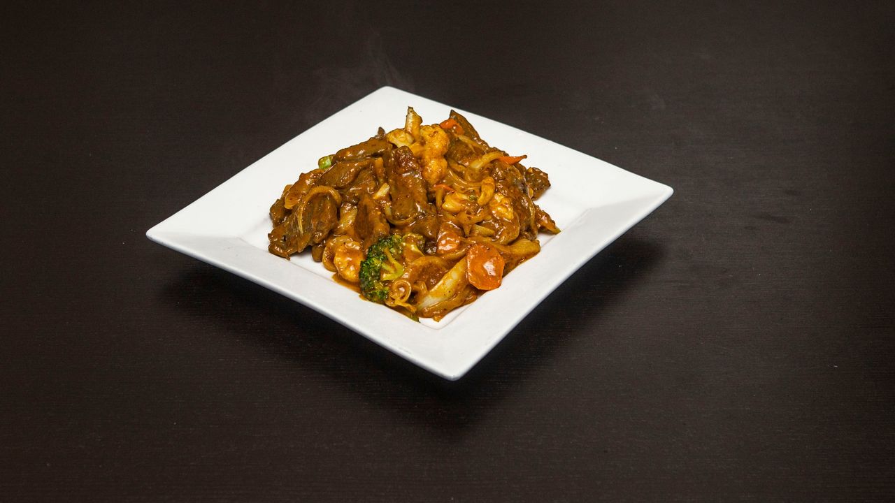 Satay Beef with Rice