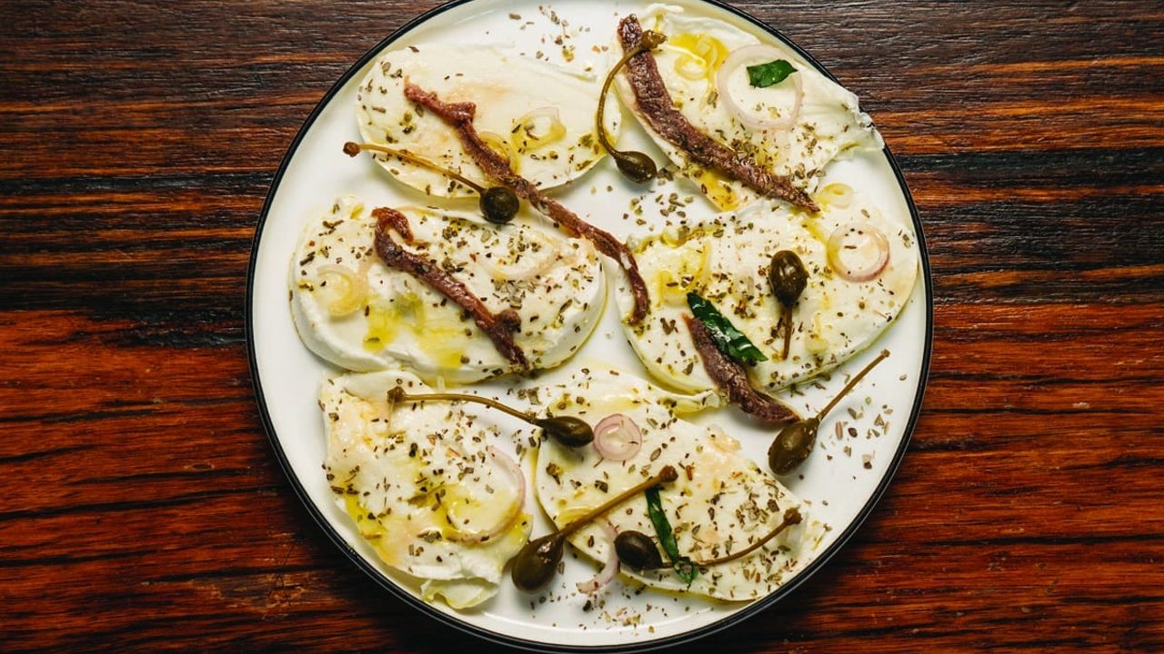 Buffalo Mozzarella "Carpaccio"