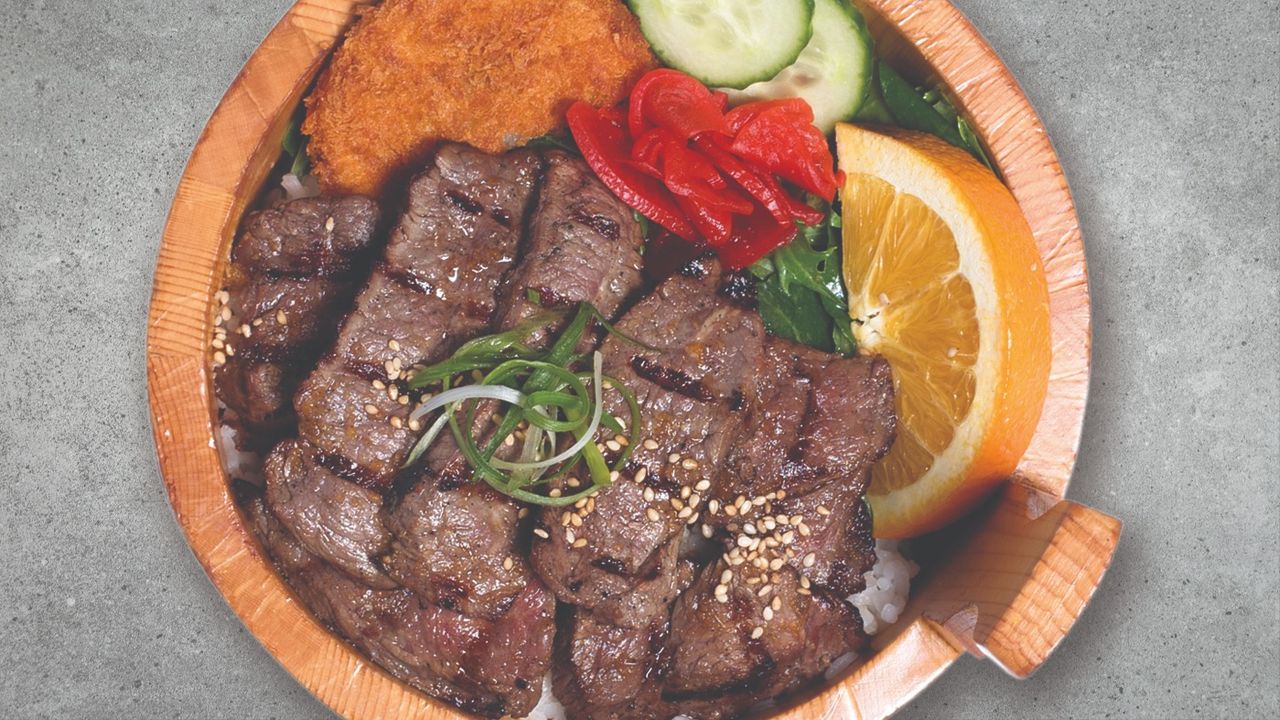 Grilled Beef Steak Meal Bucket