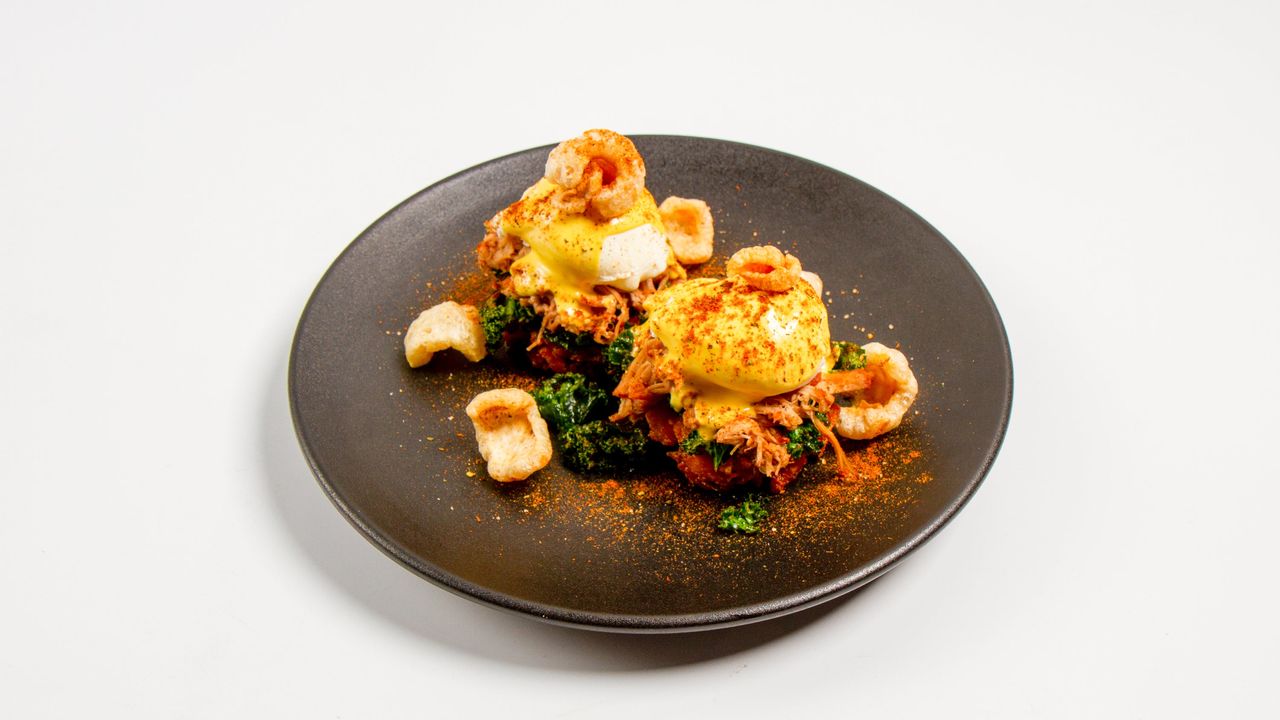 Pulled Pork Benedict