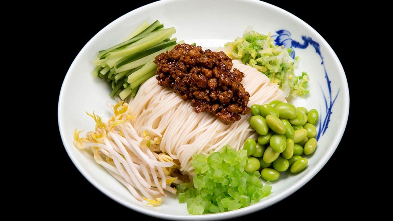 J11. Zha Jiang Noodles with Chinese Pork Bolognese in Sweet Bean Sauce