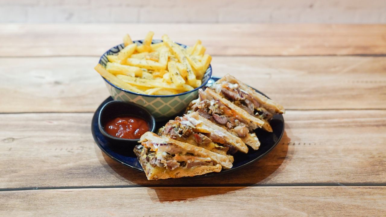 Lamb Club Sandwich