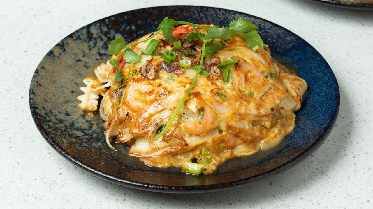 Combination Meat Omelette with Rice