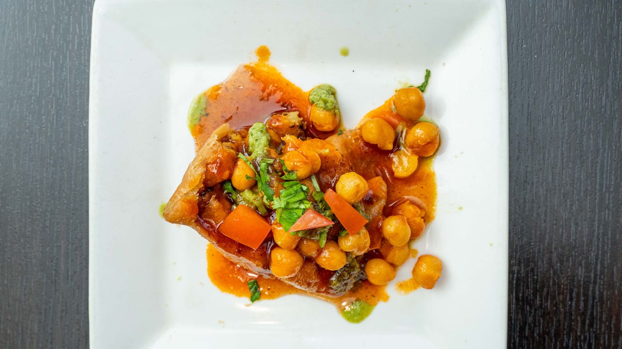 Samosa Chaat