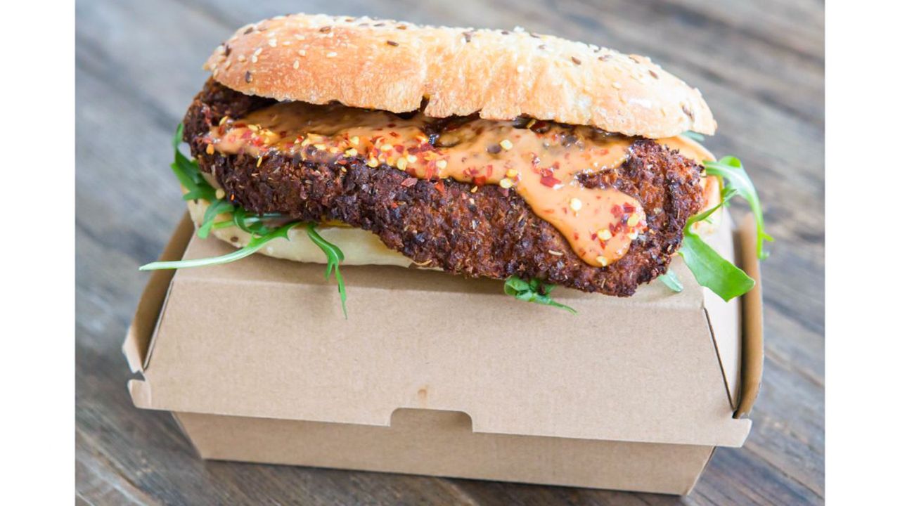 Spicy Schnitzel Roll