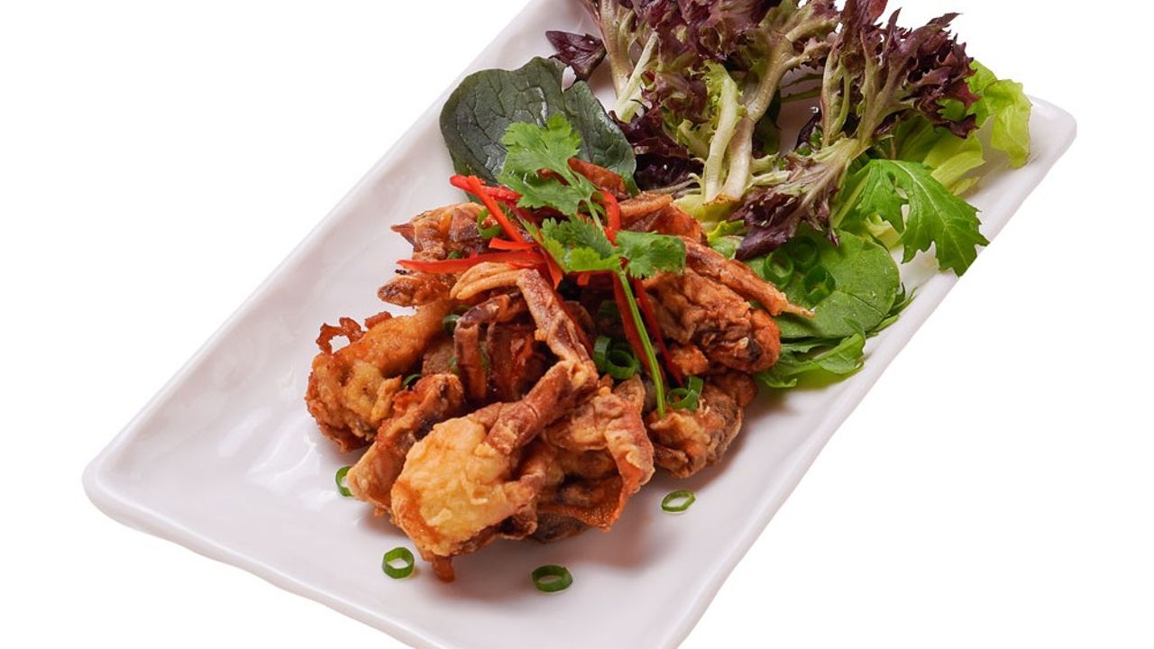 Deep Fried Soft Shell Crabs