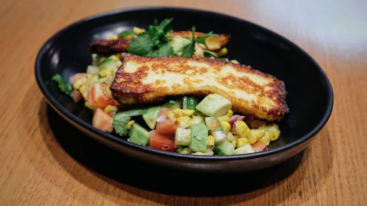 Haloumi Salad