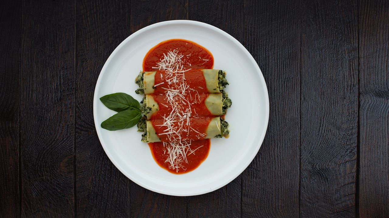 Cannelloni Spinaci e Besciamella