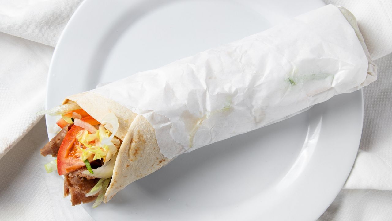 Beef Kebab Roll Regular