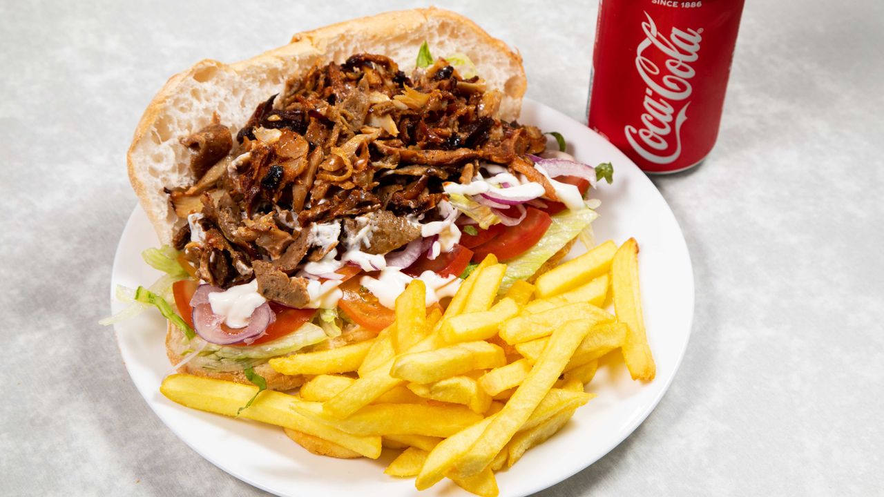 Kebab, Can, Small Chips