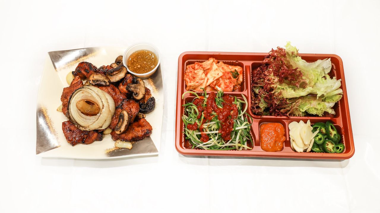 Chilli Pork Belly Charcoal BBQ Set
