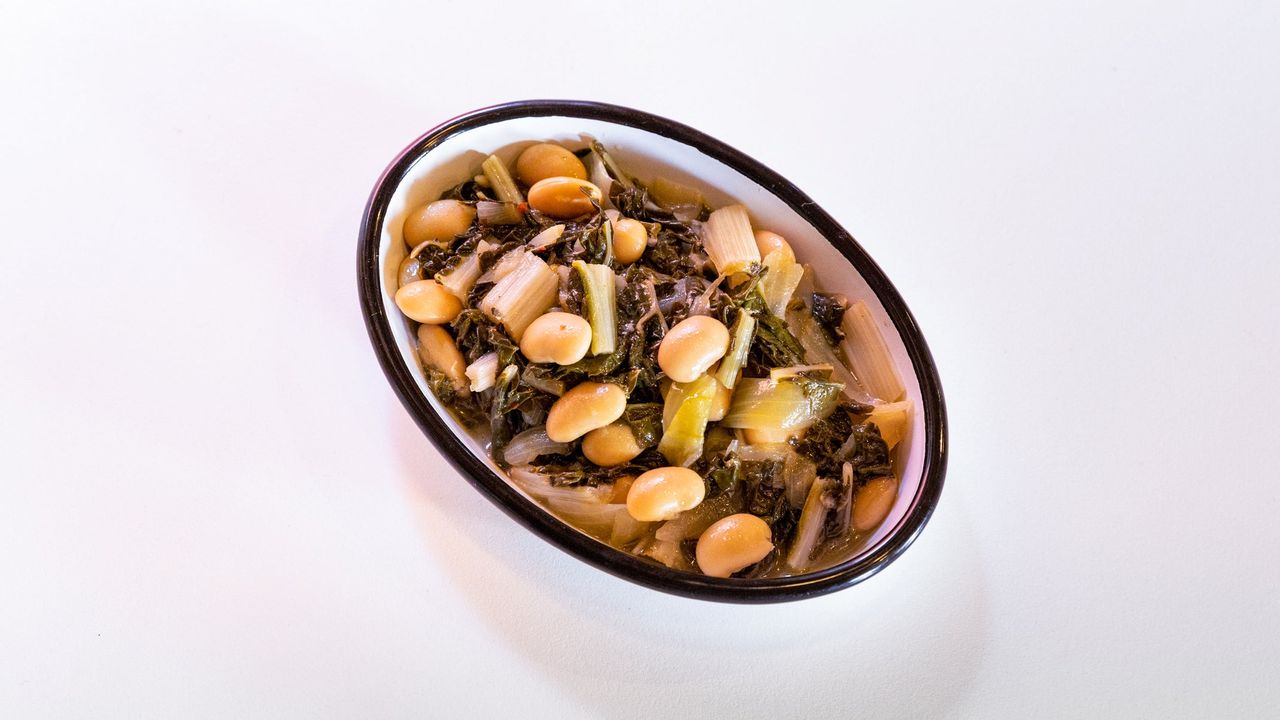 Silverbeets and White Beans