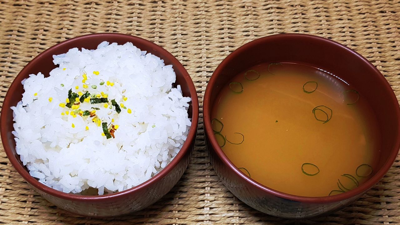 1. Steamed Rice