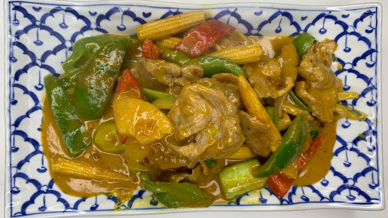 27.*Pad Nam Satay