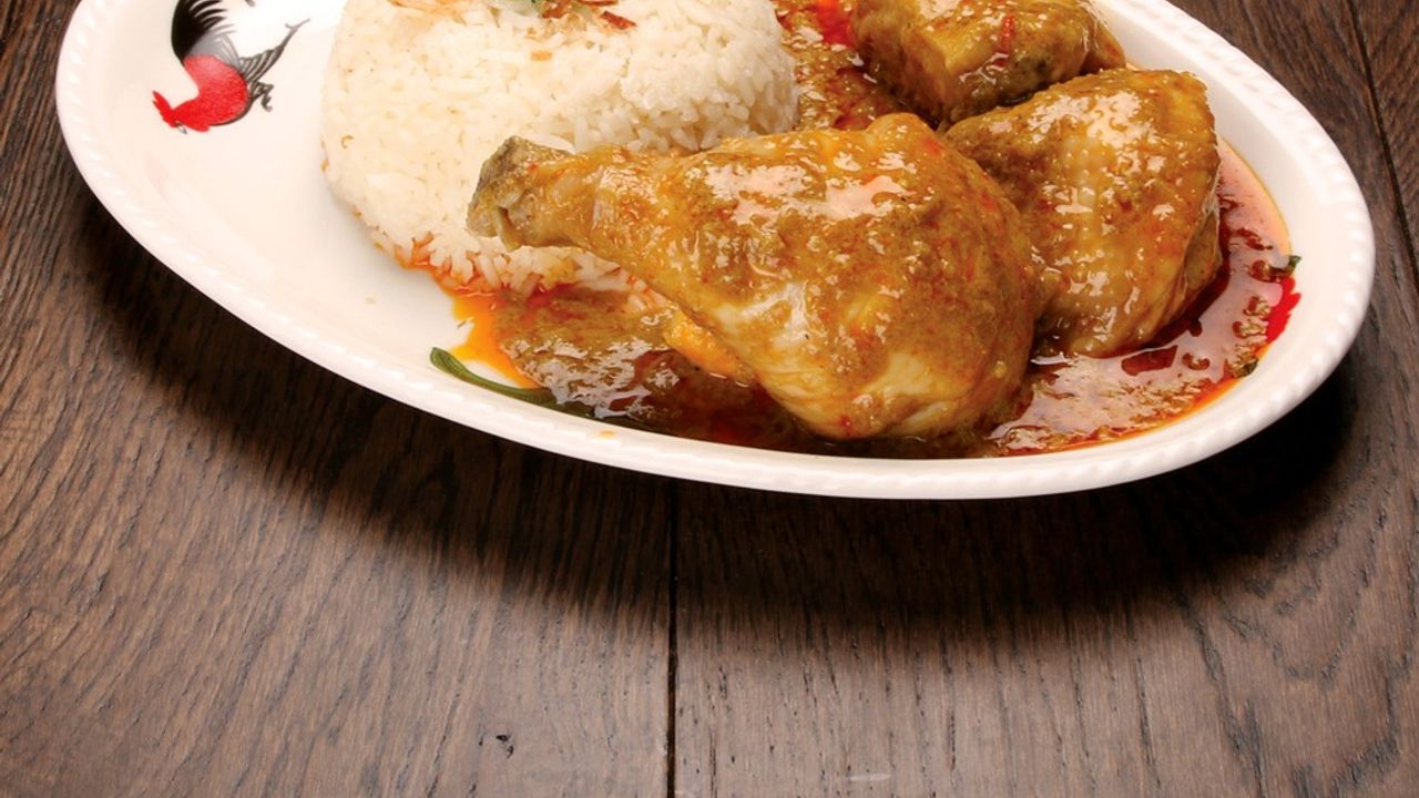 Curry Chicken with Rice