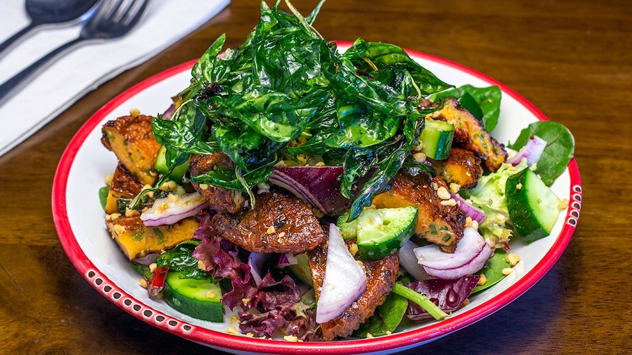 Fish Cake Salad