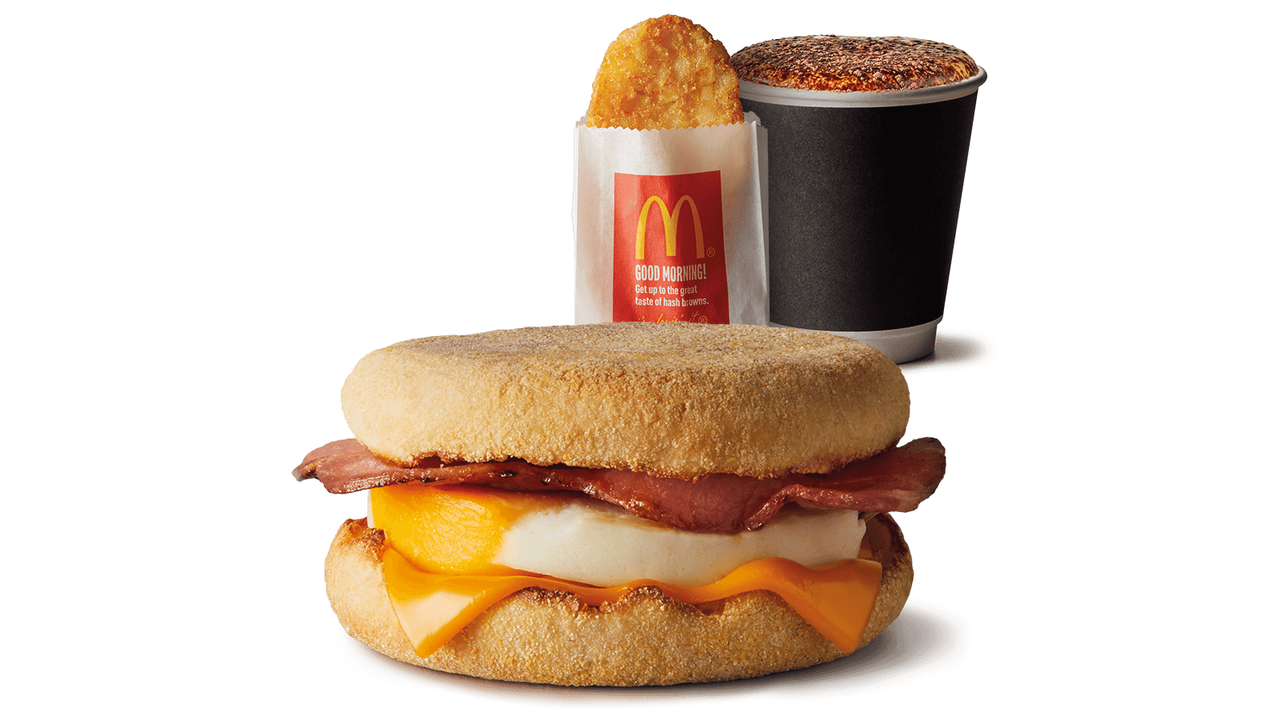Bacon & Egg McMuffin McValue Meal