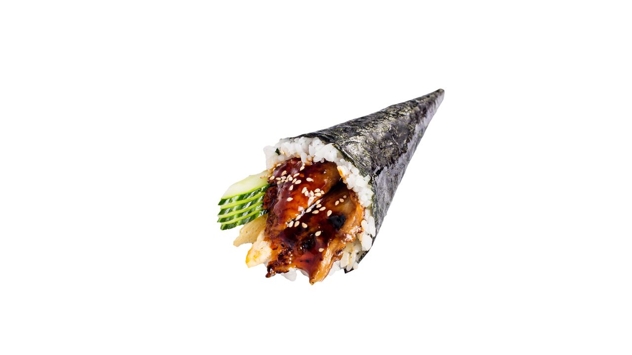 Smoked Eel Hand Roll
