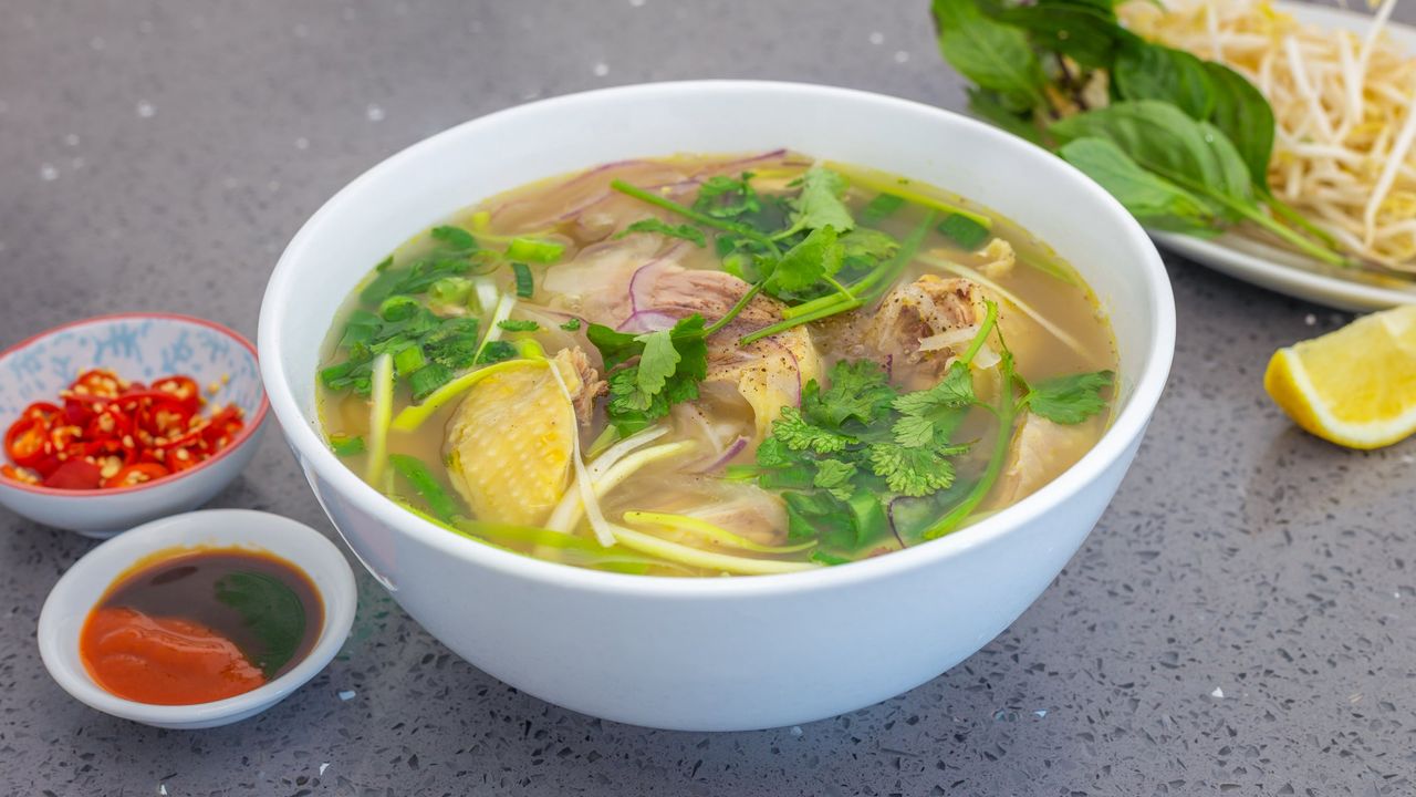 Pho Ga Chay Bo/Free Range Chicken